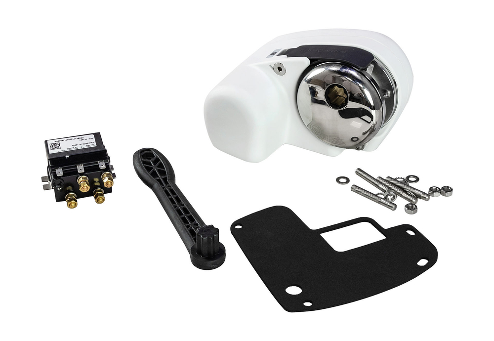 Лебедка якорная Quick Genius GP2 500, 12В, цепь 6мм