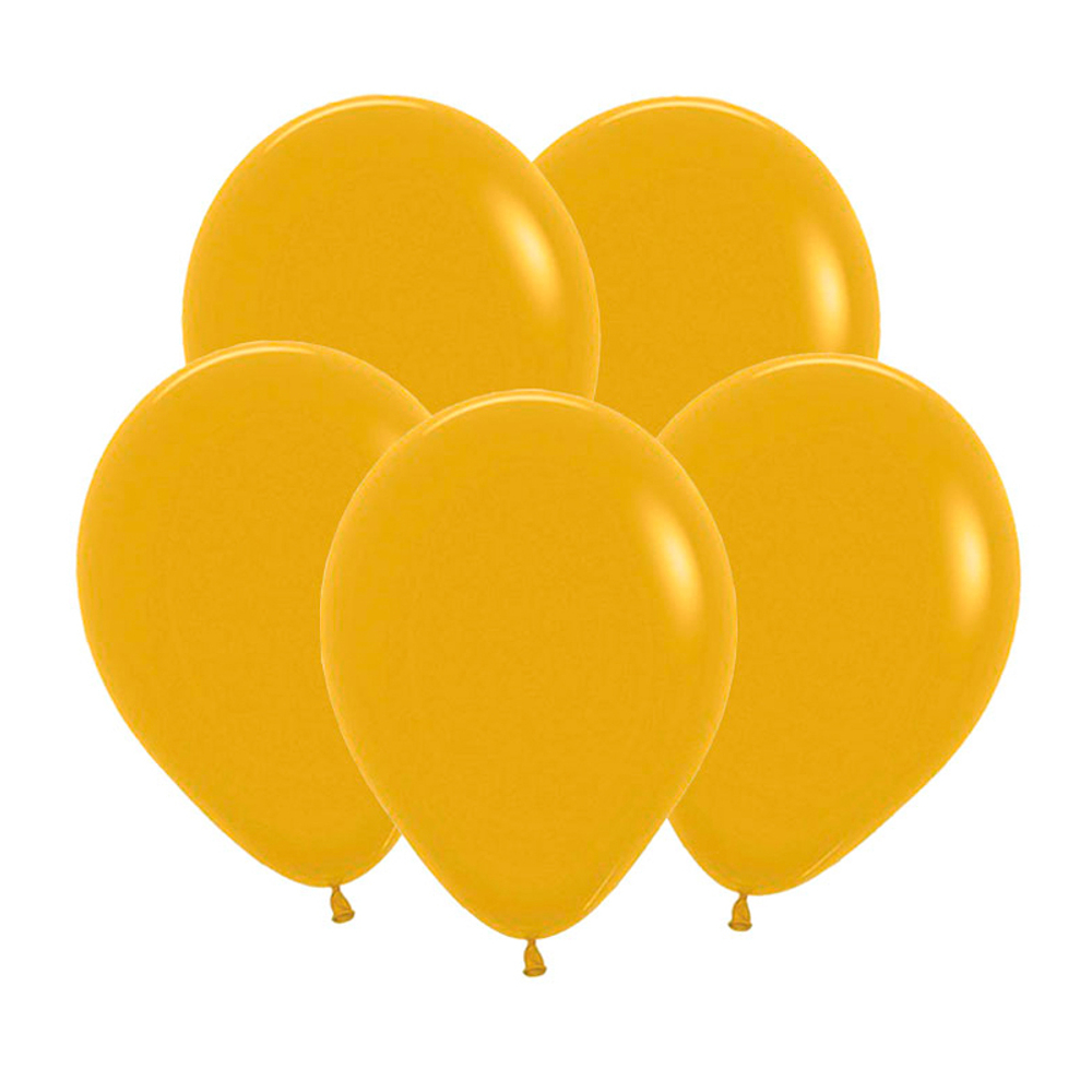 Шар 12" Горчичный, Пастель /Mustard 023 Sp