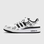 Кроссовки Adidas Forum 84 Low OG White Black Logo