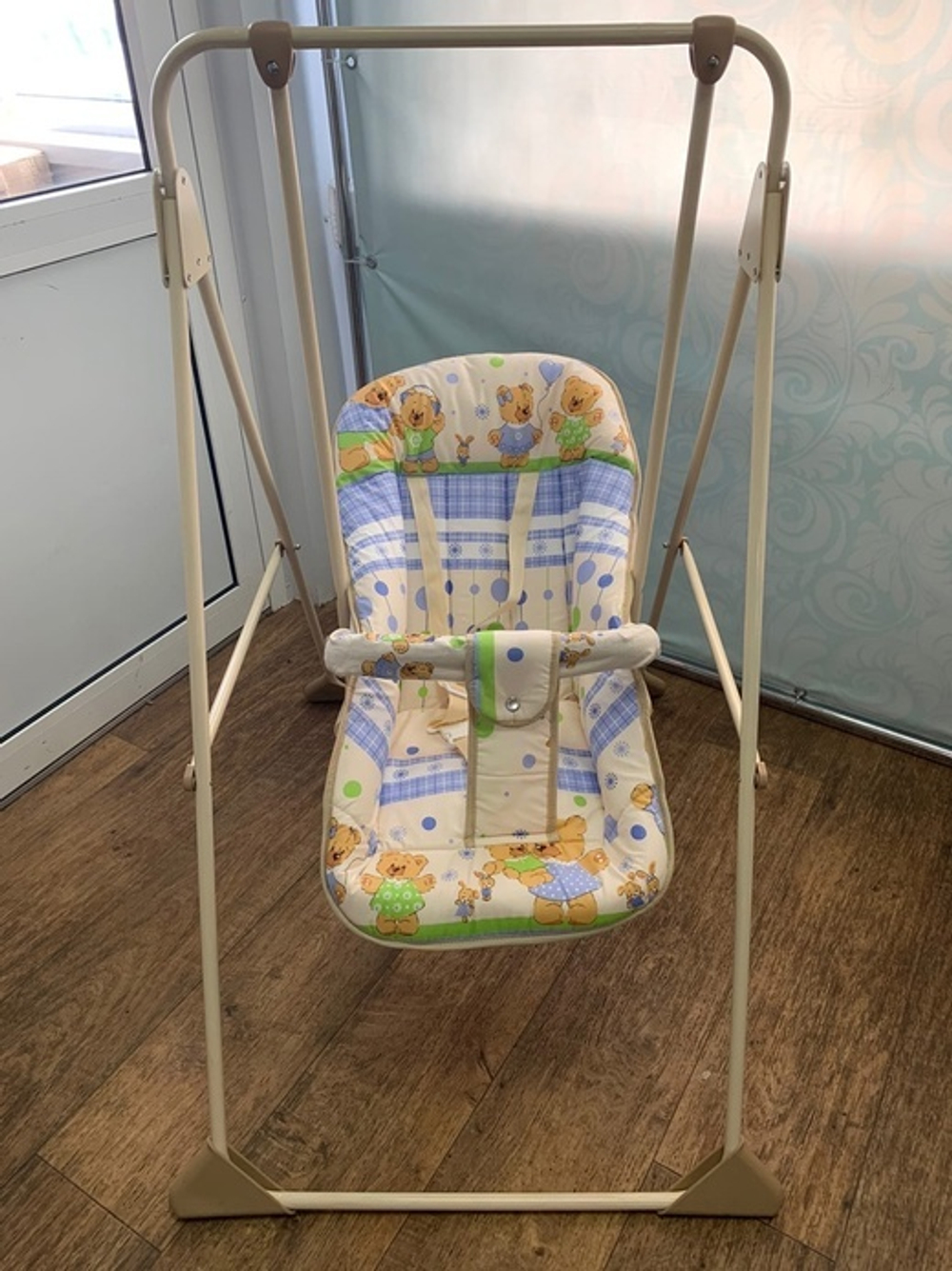 Качели напольные ВЕТЕРОК-ЛЮКС (бежевые)