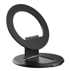 Магнитная подставка держатель для смартфона (черный цвет) от Nillkin, серия Dual-Magnet Grip Holder