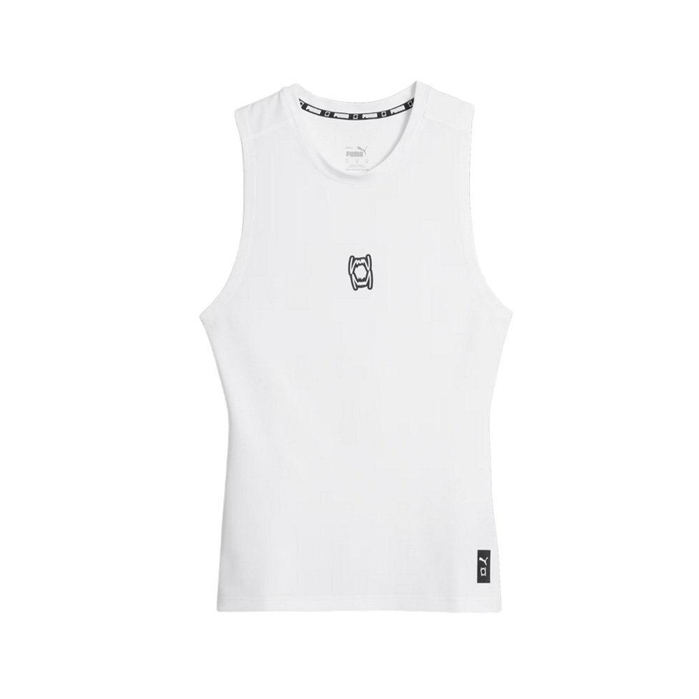 Баскетбольная футболка Puma Hoops Team Sleeveless Basketball Top White