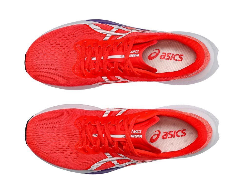Кроссовки для бега мужские Asics Magic Speed 4 M красно-фиолетовые