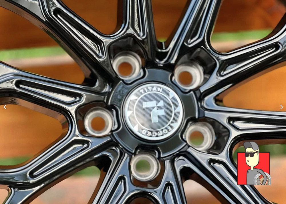 Комплект дисков Titan Forged LS Wheels 19x8.5 et35 5x112