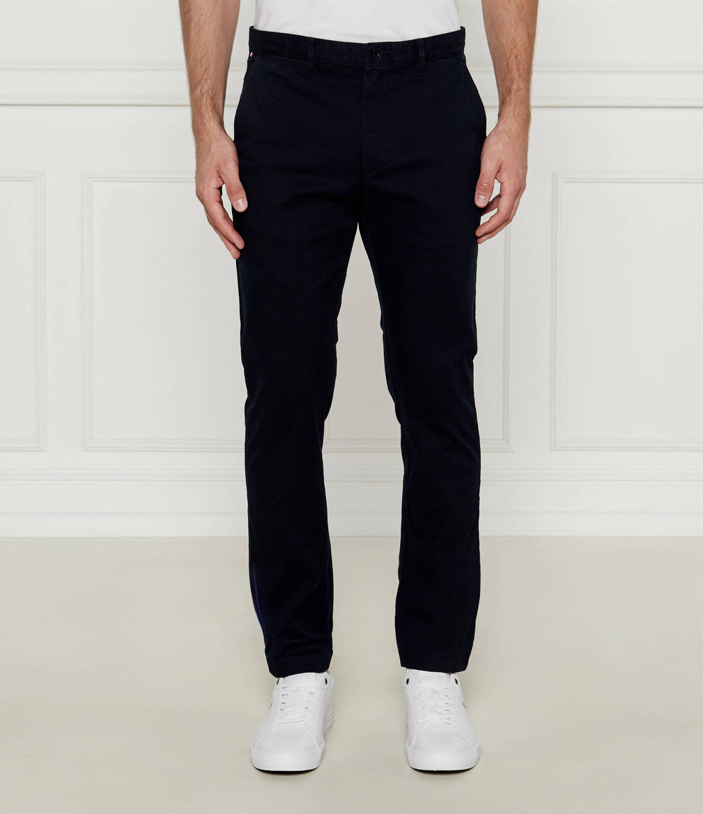 Чиносы BLEECKER ESSENTIAL TWILL Tommy Hilfiger - темно-синий(MW0MW23485)