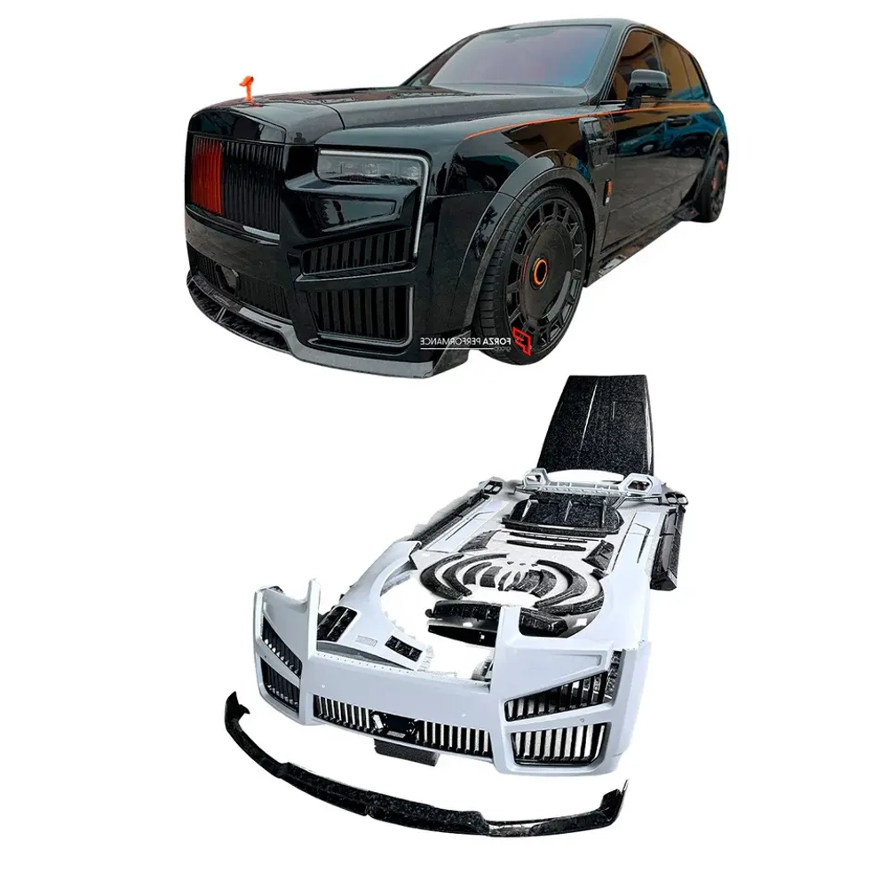 Широкий обвес из карбона для ROLLS-ROYCE CULLINAN СЕРИИ 2 2024+ Ролс Ройс Куллинан