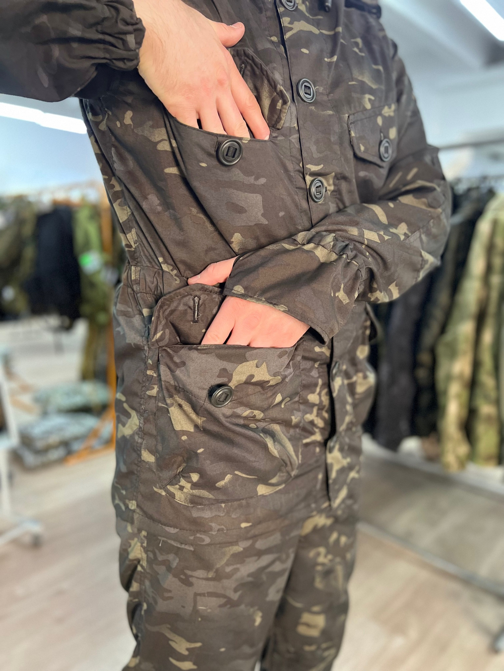 Костюм маскировочный Сумрак / весна-лето / черный мультикам