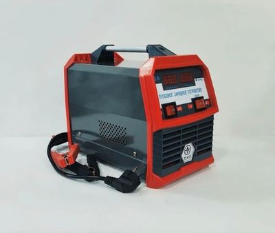 НЕТ - Мощное зарядное устройство трансформаторного типа для аккумуляторов (АКБ) 12-24V, от сети 220V, 60A, Пусковое зарядное устройство (1 шт.)