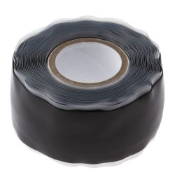 Изолента ЭРА PRO PROSS25 силиконовая самослипающаяся 25 мм х 3 м черная