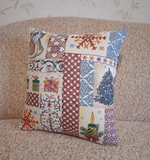 Декоративный гобеленовый чехол для интерьерной подушки Орнамент 38*38