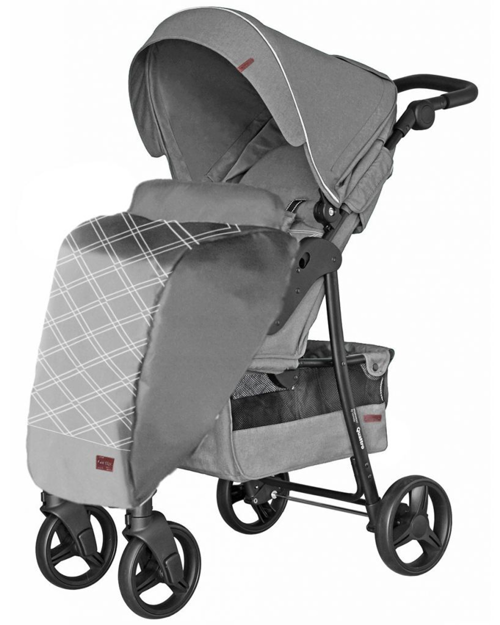 Коляска прогулочная Carrello Quattro 2021 CRL-8502/3, Shadow Grey (Серый)