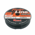 Леска Feeder Line Sport 0,21 мм., 4,7 кг, 250 м, черная