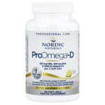 Nordic Naturals, ProOmega®-D, лимон, 60 капсул