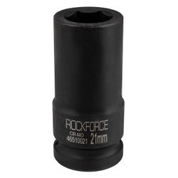Головка ударная глубокая 21мм (6гр),3/4'' RockForce##Rock FORCE RF-46510021