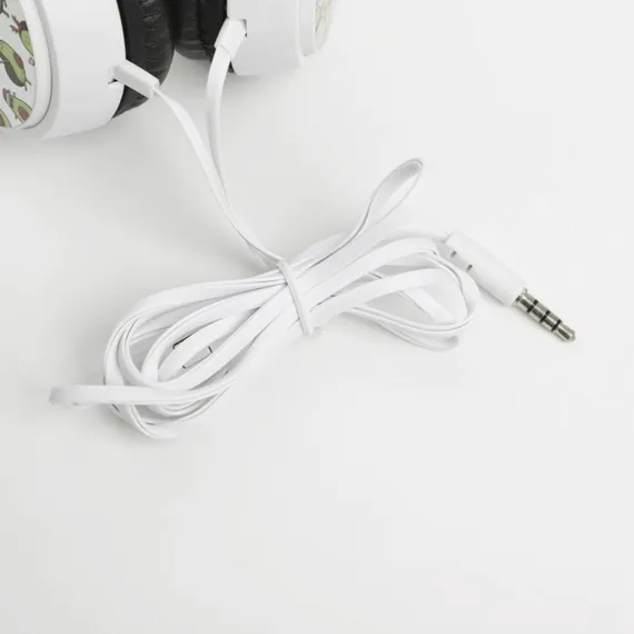 Наушники накладные «Нооовый год к нам мчится», с микрофоном