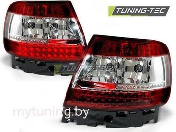 Задние фонари Audi A4 B5 red white led