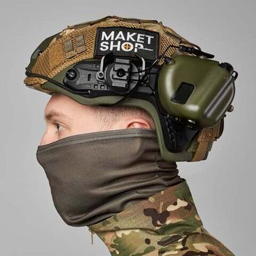 Крепление на шлем для тактических наушников / Адаптеры для наушников, black