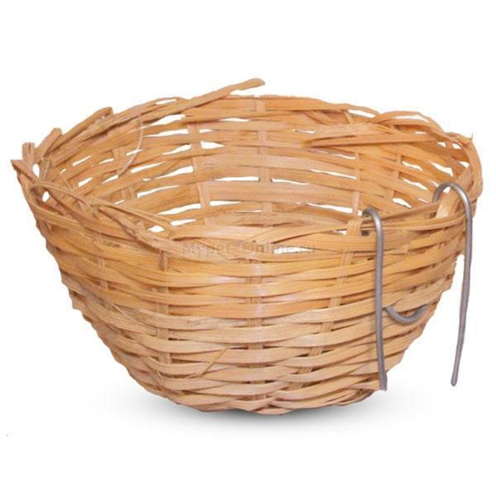 Гнездо для птиц из лозы, d90*65мм, серия NATURAL, Triol