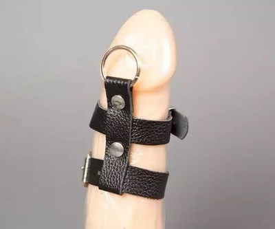 Сбруя на фаллос (Цвет: черный)