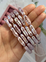 Жемчуг Продольной формы 8мм, майорка lux (1шт)