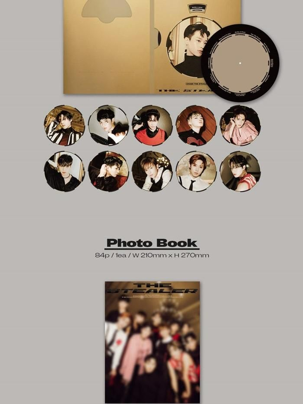 Альбом The Boyz - Chase 5th Mini Album RANDOM Version