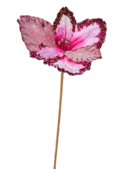 Тюльпан 18х41см ChristmasDeLuxe розовый