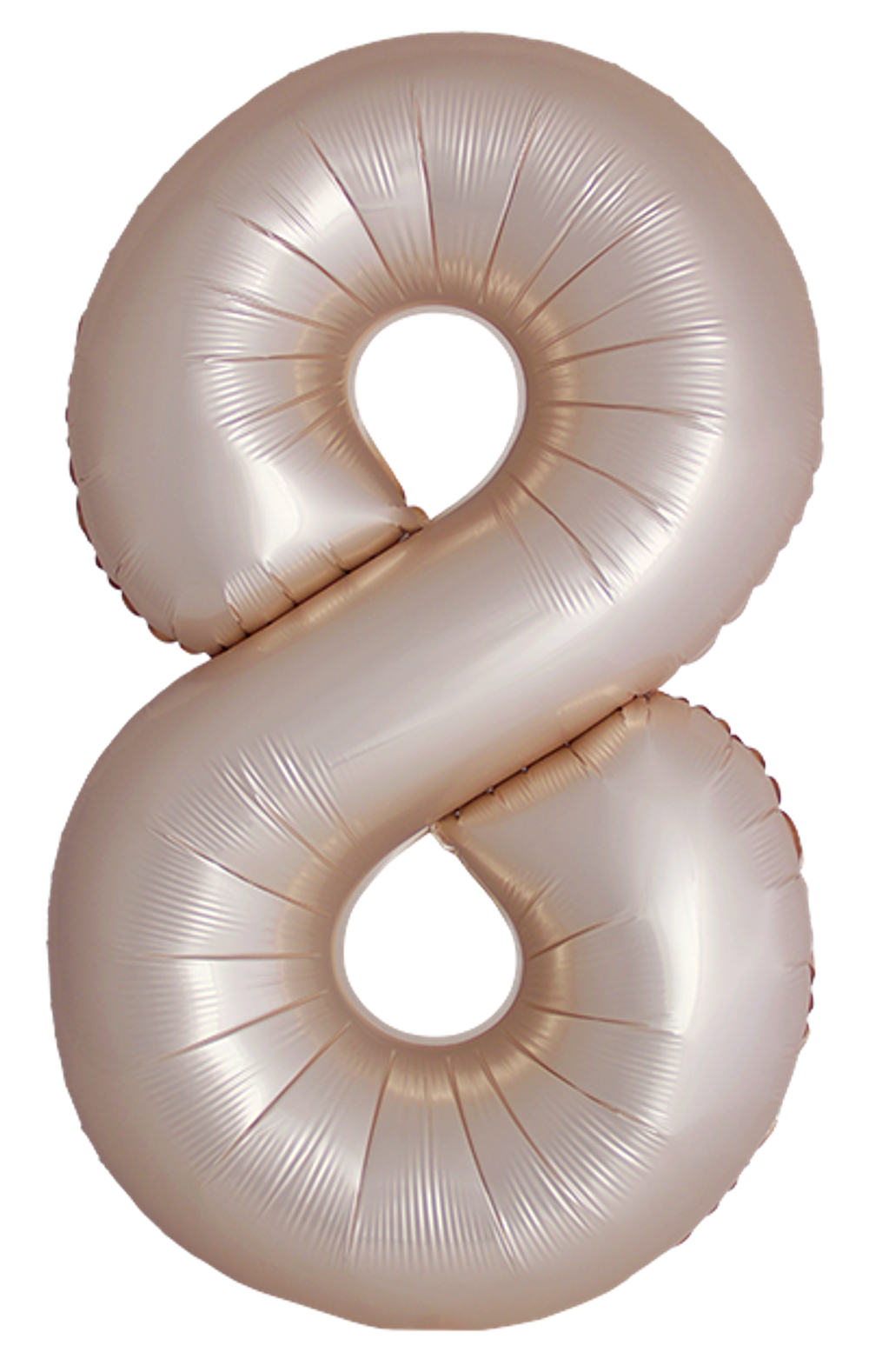 Цифра 8 Slim, Звездное Золото, Матовый в упаковке 40" Fm