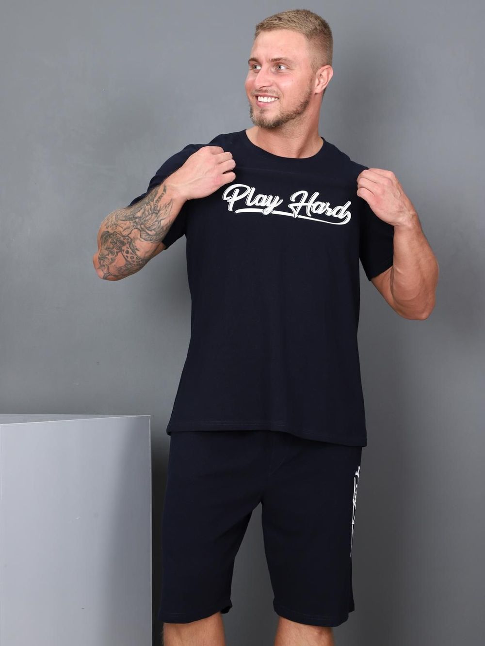 Плей Хард - костюм чернильный Iv-capriz (Акция)