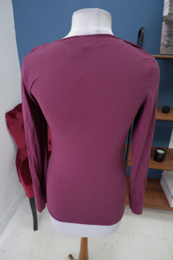 Джемпер K Woman сливовый 46 размер