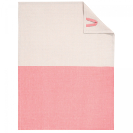 Полотенце кухонное 50x70 Cawo Cuisine Duo 535 23 бежево-розовое