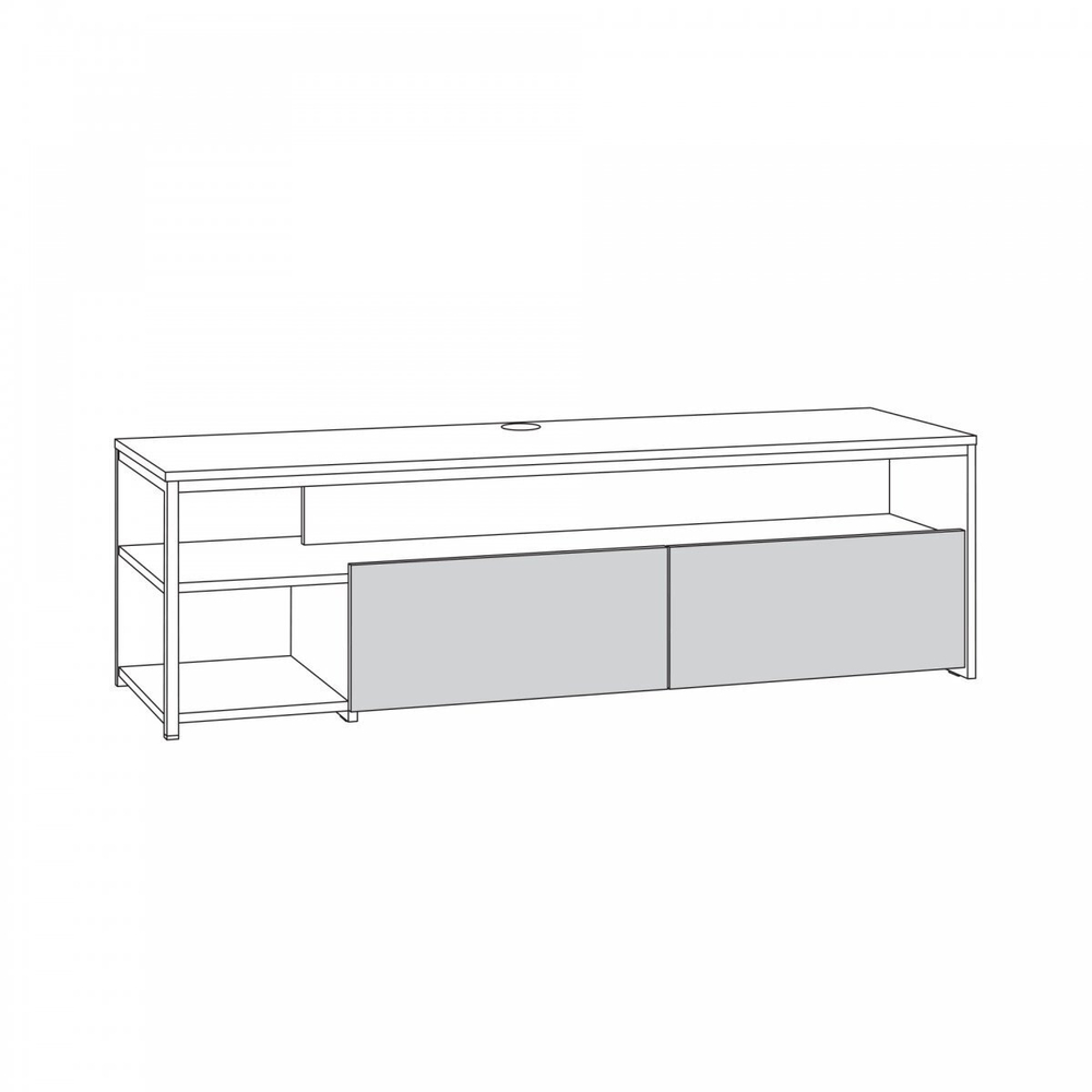 Трувор Тумба под ТВ 13.70 N Дуб Гранж Песочный Интра