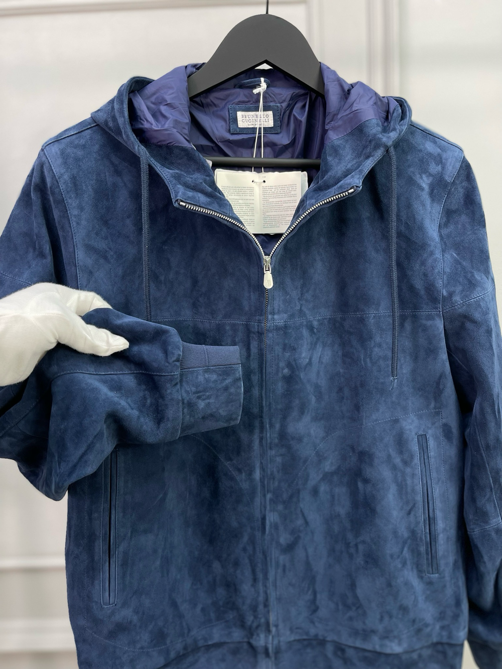 Замшевая куртка Brunello Cucinelli