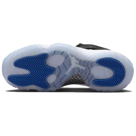 Jordan Air Jordan 11 Детские баскетбольные мячи Низкие Черные/Белый Юнисекс