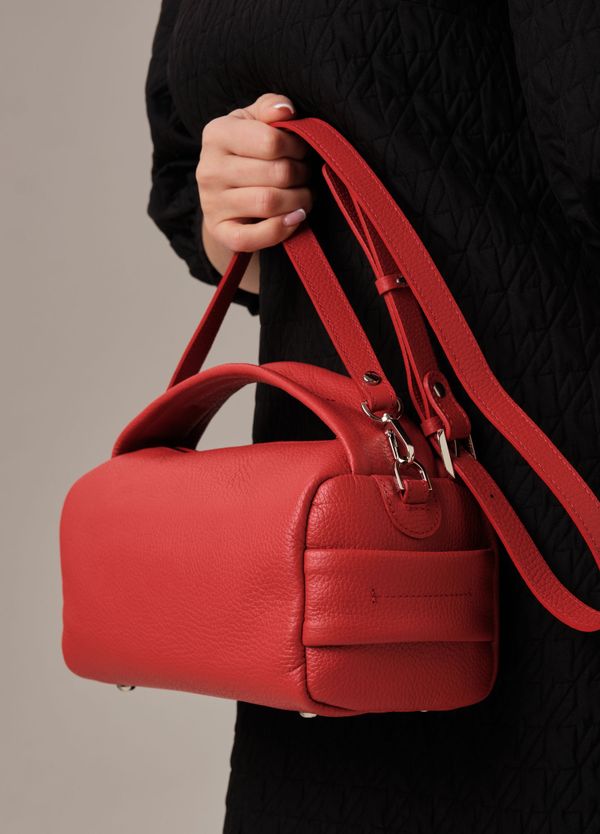 Кожаная сумка Solea DBR 31365 красный