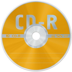 К/Диск ДАТА-стандарт CD-R 52х бум.конверт