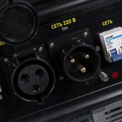 HUTER DY6500LXA бензиновый генератор 64/1/27