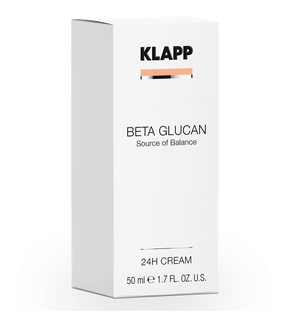 KLAPP Крем-уход 24 часа - BETA GLUCAN 24h Cream, 50 мл