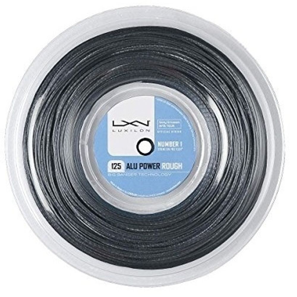 Струны для тенниса LUXILON ALU POWER ROUGH SILVER Бобины 220 м