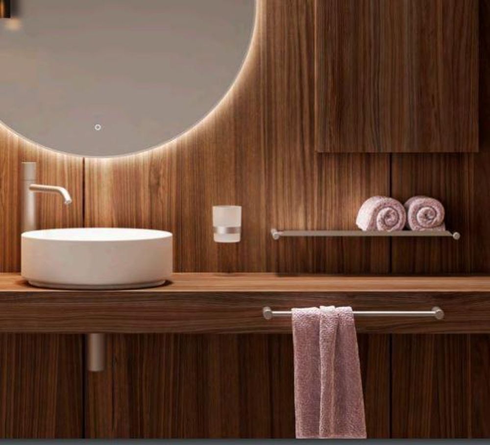 Полотенцедержатель 600 мм нерж. сталь ROMA 16820.60.S матовый