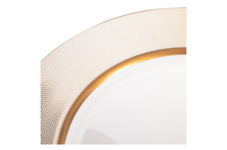 Тарелка обеденная 27см Narumi Золотой алмаз