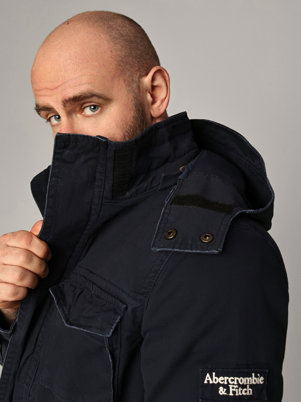 Ветровка плотная хлопковая Abercrombie & Fitch AB269A