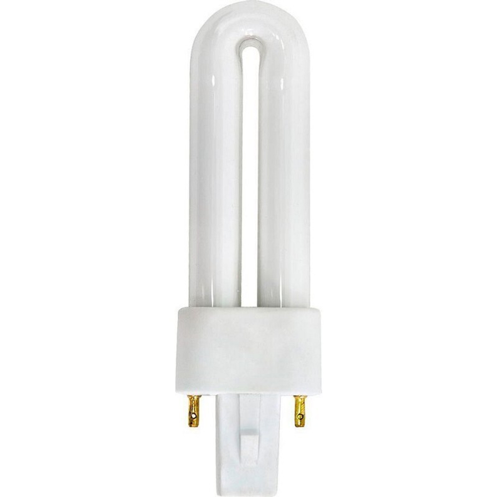 Лампа люминесцентная одноцокольная. 11W 230V 1U/T4 2P G23 6400K. EST1