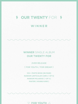Альбом Winner - Our Twenty For Single Album 2 Version SET