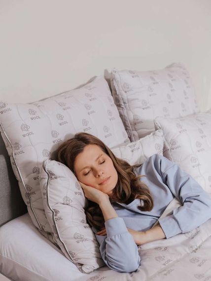 Подушка Premium wool  из овечьей шерсти