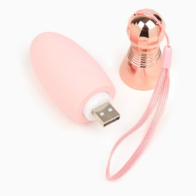 Розовый клиторальный вибромассажер Bowling (Цвет: розовый)