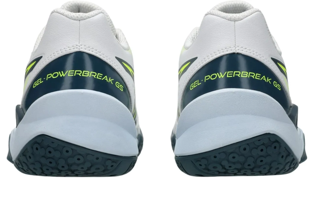 Детские Кроссовки теннисные  Asics Gel-Powerbreak GS - white/raw indigo