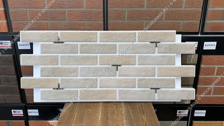 Клинкерная фасадная термопанель Paradyz Scandiano Beige ППС