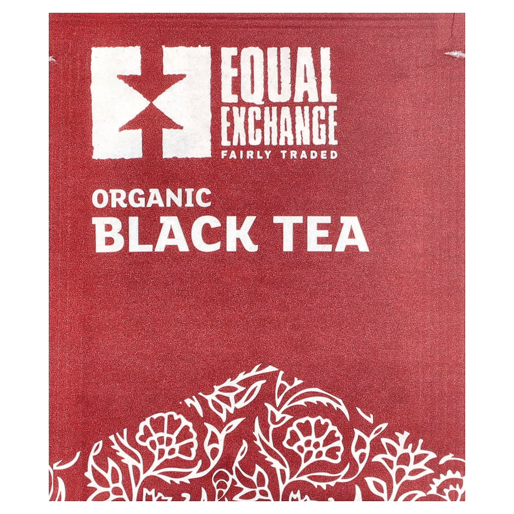 Equal Exchange, Органический черный чай, 20 чайных пакетиков, 40 г (1,41 унции)