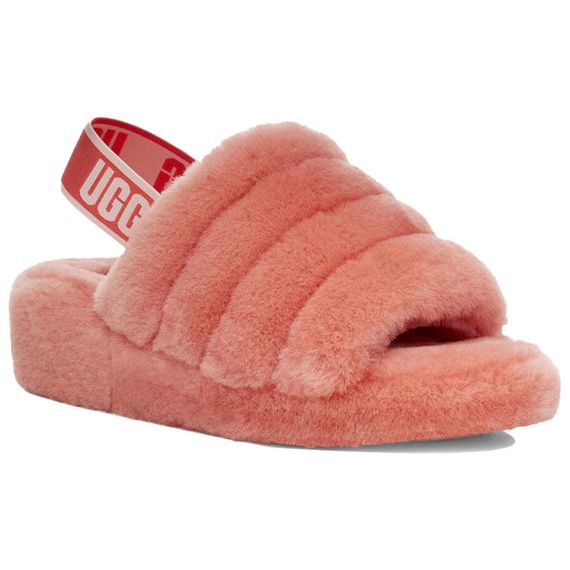 Ugg Fluff Yeah 'Coral'