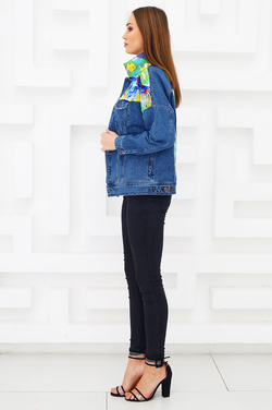 LIGVIANNI Джинсовая куртка Denim Jacket Dragon